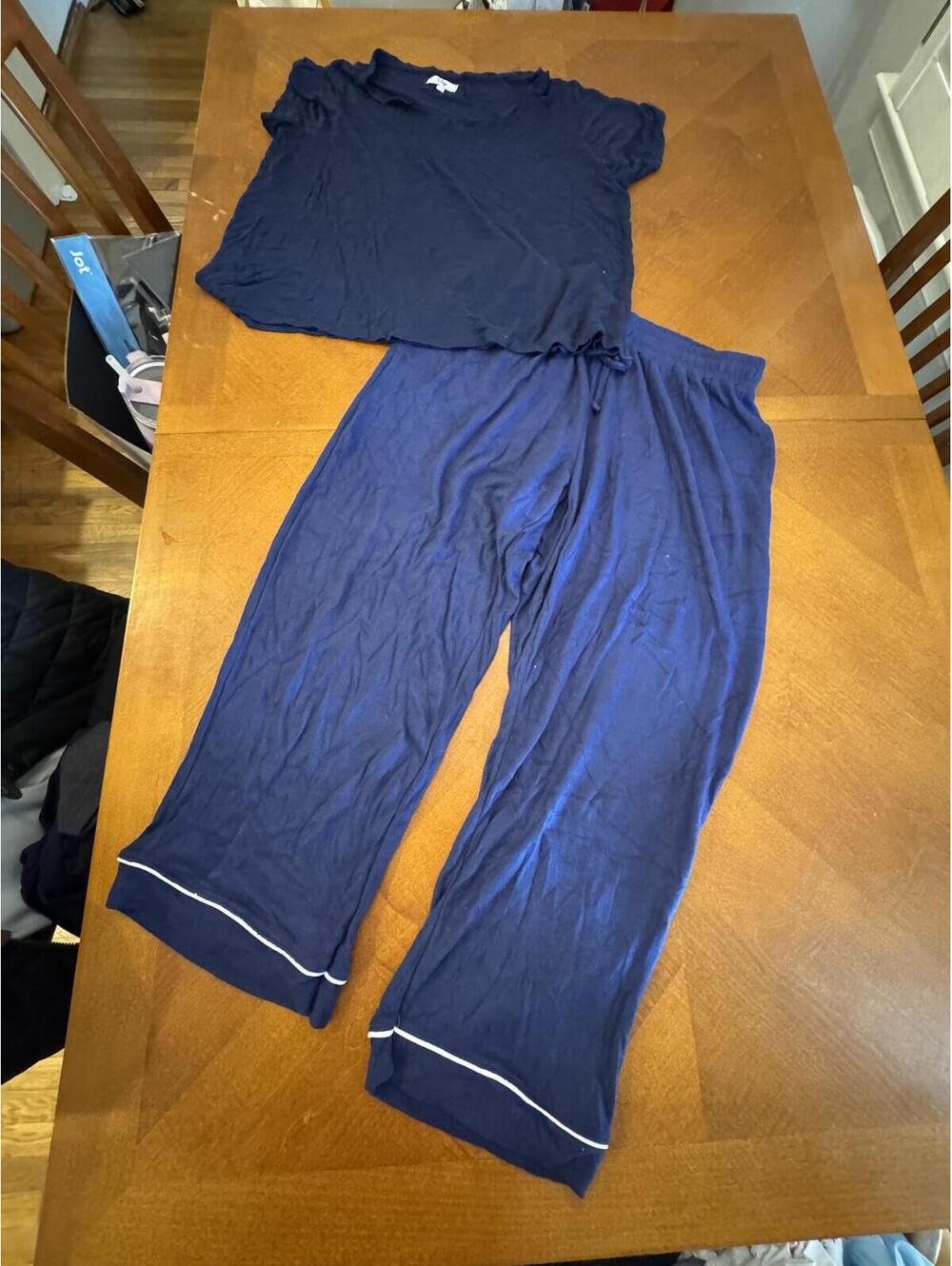 Navy Blue Sleepwear Pajama Set Size 14/16